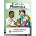 Action Pack Coloring Book W/ Crayons & Sleeve - My Visit to the Pharmacy